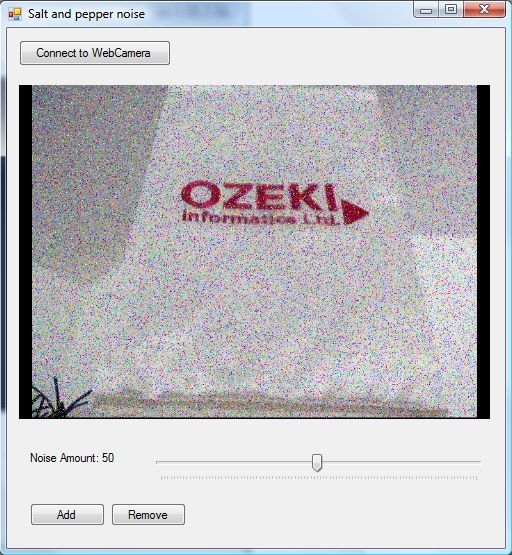 C Camera Sdk How To Implement Salt And Pepper Noise In C