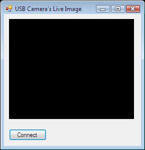 The Graphical User Interface of the USB camera viewer
